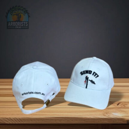 White Send-It Cap